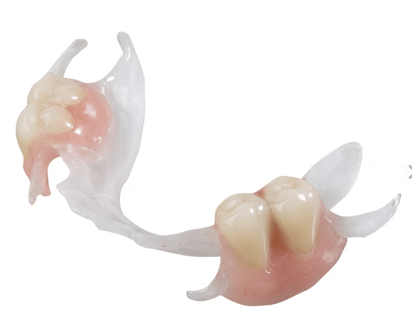 clear partial dentures
